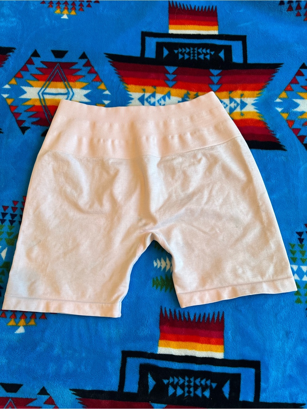 Inaka Women’s High-Waist Stretch Bike Shorts - Pink